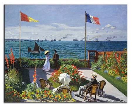 Claude Monet - Taras nas morzem w Saint Adresse - 40x50 cm - G93489