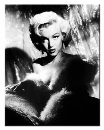 Marilyn Monroe - Boa z piór - 40x50 cm - G17832