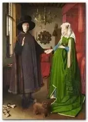 Jan van Eyck - Portret małżonków Arnolfinich - 50x70 cm - G93657