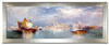 Krajobrazy - Pastelowy port - 62x162 cm - G94504