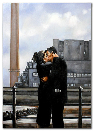 Obraz olejny - Jack Vettriano - Dawno minęło - 110x150 cm - G119526