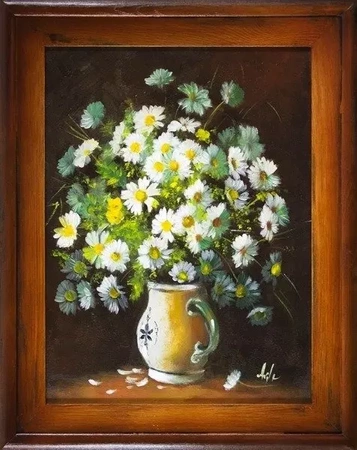 Inne - Margaretki - 40x50 cm - G16348