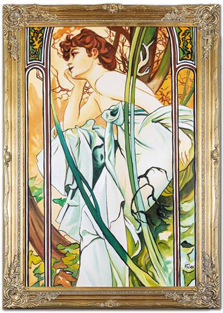 Obraz olejny - Pory dnia - 74x104 cm - G15856