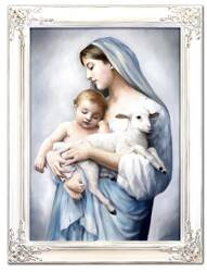Obraz olejny - Obrazy Maryjne - Maria Matka z Jezusem - 63x83 cm - G119158