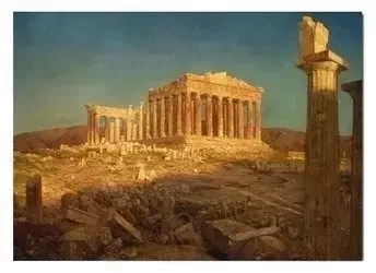 Frederic Edwin Church - Partenon - 60x90 cm - G94472