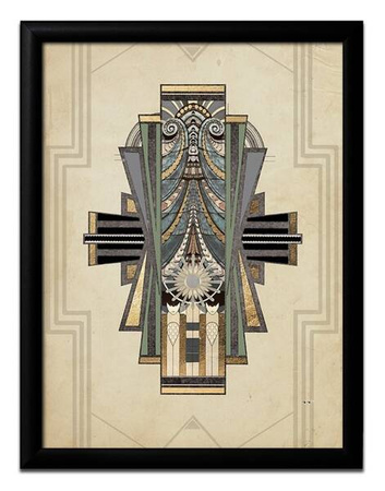Zdobienie kolumny - 33x43 cm - G97301