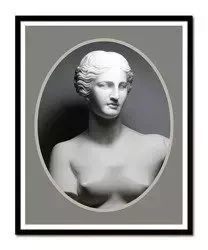 Posąg bogini - 43x53 cm - G101789