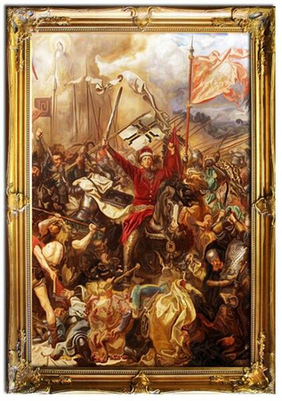 Jan Matejko - Bitwa pod Grunwaldem - 75x105 cm - G93556