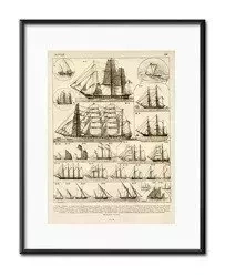 Statki i okręty - 21x26 cm - G100505
