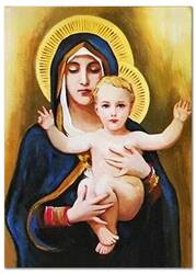 Obraz olejny - Obrazy Maryjne - Ten, który zbawi świat - 110x150 cm - G119400