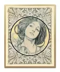 Alfons Mucha - Szkic - 43x53 cm - G102400