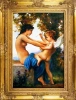 William Adolphe Bouguereau - Broniąca się przed Erosem - 87x117 cm - G04153