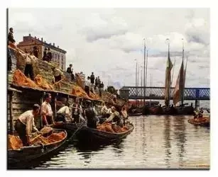 Aleksander Gierymski - Piaskarze - 50x70 cm - G92683