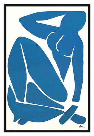 Obraz olejny - Wielcy mistrzowie - Henri Matisse - Niebieski akt - 63x93 cm - G114359