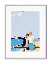 Biała mewa - 21x26 cm - G100869