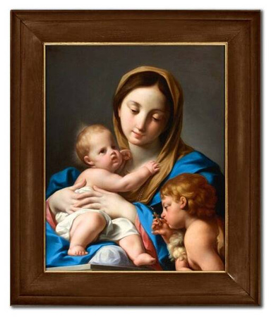 Religijne - Święta Panienka - 58x68 cm - G94579
