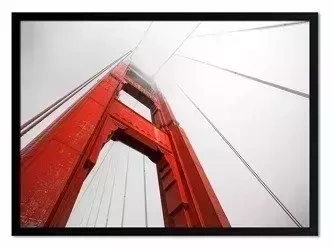 Na czerwonym moście - 53x73 cm - G99386