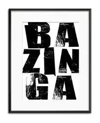 Passe partout - Bazinga - 21x26 cm - G98774