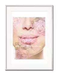 Różana twarz - 21x26 cm - G97275