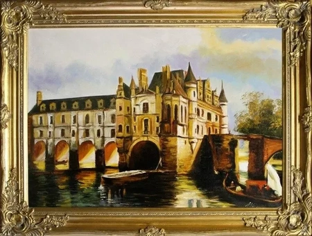 Zamki i pałace - Zamek Valle de Loire - 63x84 cm - G05537