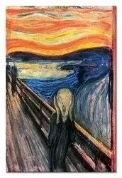 Edvard Munch - Krzyk - 60x90 cm - G93288