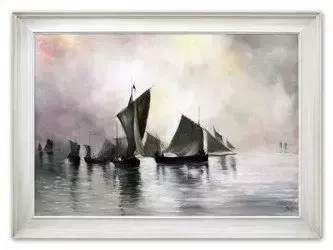 Marynistyka - Świt - 75x105 cm - G100904