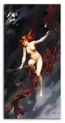 Luis Ricardo Falero - Sabat czarownic I - 90x45 cm - G93788