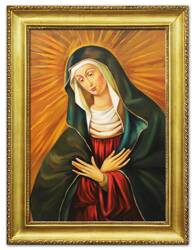 Obraz olejny - Obrazy Maryjne - Wspaniała Matka Boża - 65x85 cm - G113537