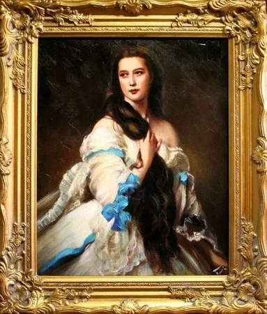 Franz Xaver Winterhalter - Madame Barbe de Rimsky Korsakov - 53x64 cm - G04999