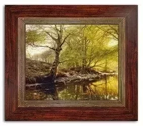 Peder Mork Monsted - Leśna rzeczka - 36x31 cm - G95047