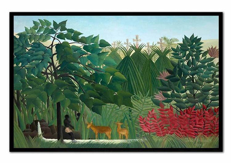 Henri Rousseau - Wodospad - 63x93 cm - G102520