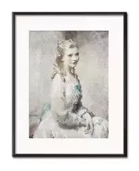 Młoda dama - 21x26 cm - G98154