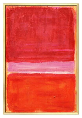 Obraz olejny - Abstrakcyjne - 63x93 cm - G112825