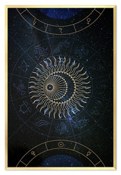 Obraz - Astrologia - 63x93cm - G110192