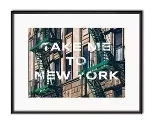 Take me to New York - 21x26 cm - G98132