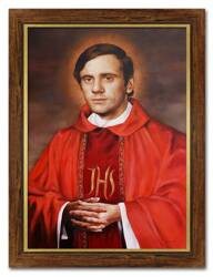Obraz olejny - Religijne - Błogosławiony Jerzy Popiełuszko - 61x81 cm - G116568