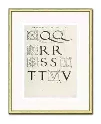 Litery - 21x26 cm - G99662