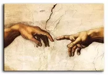 Michał Anioł - Stworzenie Adama - 60x90 cm - G92663