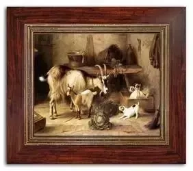 Edgar Hunt - Nieproszeni goście - 36x31 cm - G95112