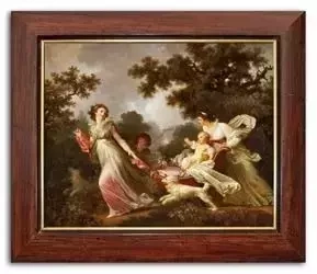 Jean Honore Fragonard - Ukochane dziecko - 27x31 cm - G95157