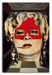 Salvador Dali - Twarz Mae West - 60x90 cm - G93745