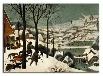 Pieter Bruegel - Myśliwi na śniegu - 50x70 cm - G93493