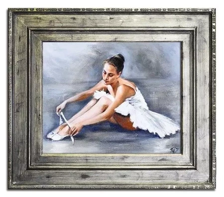 Baletnice - Młodziutka baletnica - 63x73 cm - G17513