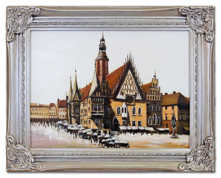 Wrocław - Wrocławski ratusz - 40x50 cm - G06624