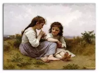 William Adolphe Bouguereau - Idylla dzieciństwa - 50x70 cm - G93755