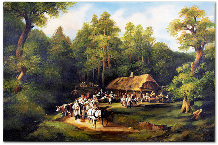 Obraz olejny - Pejzaże - 60x90 cm - G119151