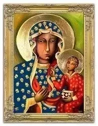 Obraz olejny - Matka Polska - 64x84 cm - G104178