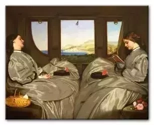 Augustus Leopold Egg - Towarzysze podróży - 40x50 cm - G94801