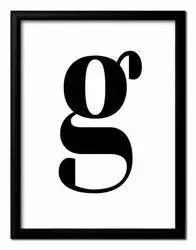 Czarno-białe - Gie - 23x28 cm - G97749