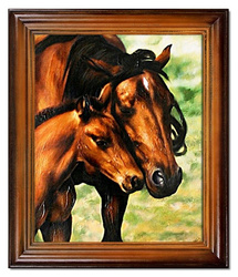 Obraz - Konie - 50x60cm - G03851